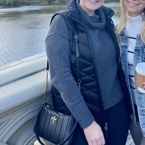 Athleta cowl turtleneck sweater